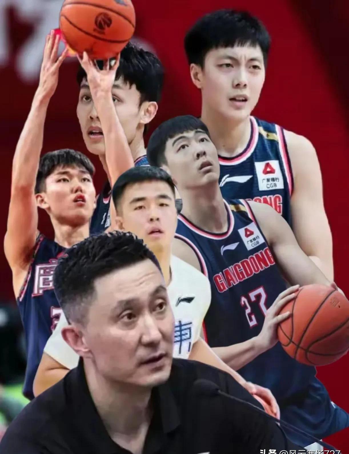 广东男篮奋勇争先，精彩比赛